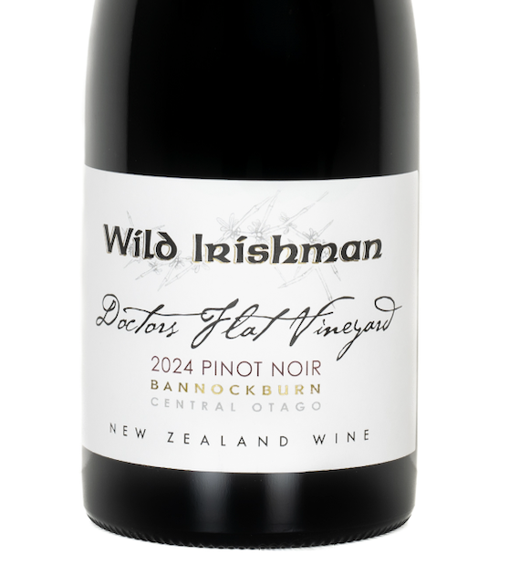 (image for) Wild Irishman Doctors Flat Pinot Noir 2024 [TWNZ 96]